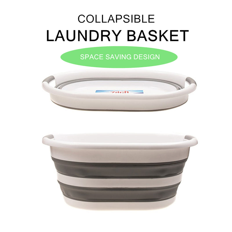Collapsible Laundry Basket Folding Washing Clothes Hamper Bin Storage Space Save