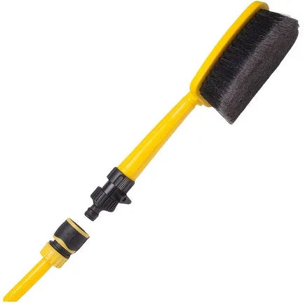 Car Spray and Wash Brush Vehicle Wash Hand Brush Washing Tool Hose Adaptor
