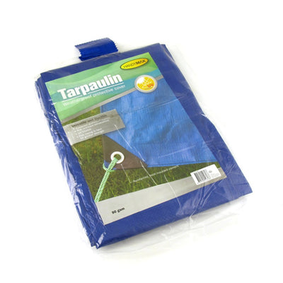 Durable Tarpaulin Waterproof Cover Shelter Camping Car Weatherproof Blue Tarp