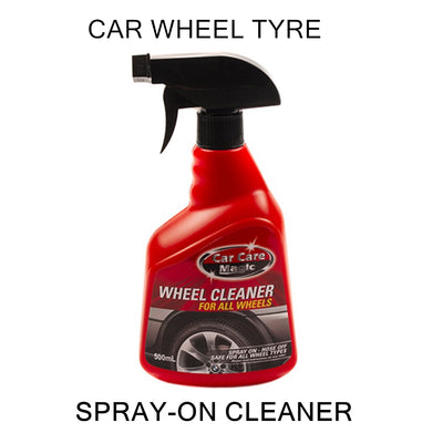 500ml Car Tyre Wheel Rim Alloy Chrome Cleaner for All Wheels Spray-On Dirt Remover