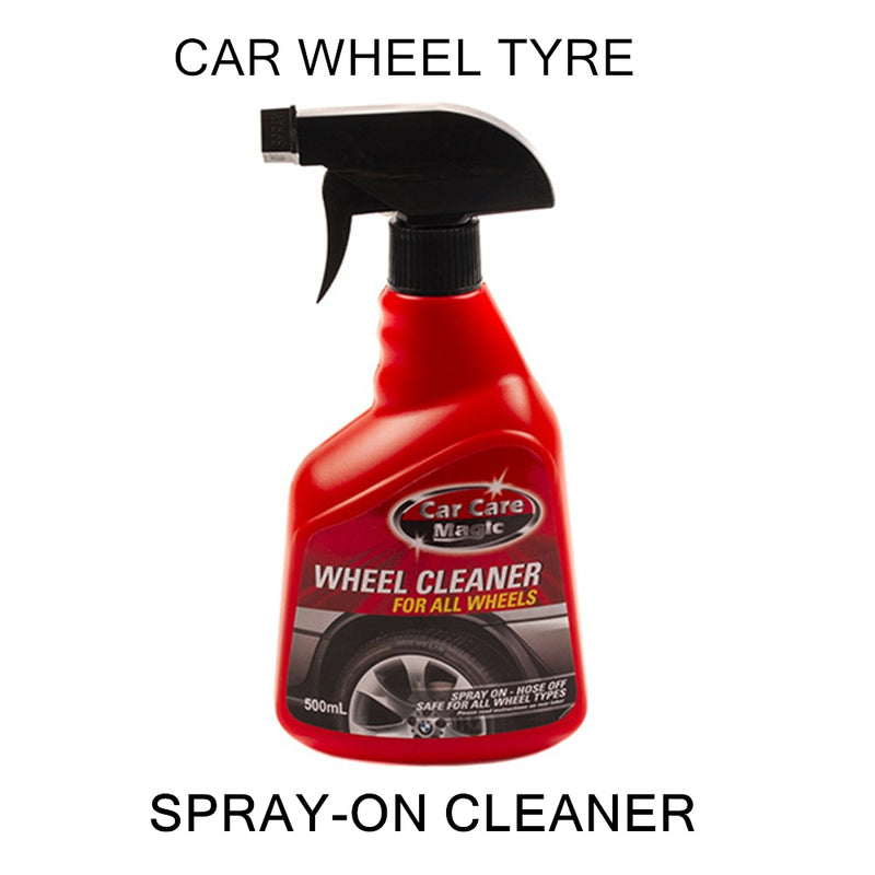 500ml Car Tyre Wheel Rim Alloy Chrome Cleaner for All Wheels Spray-On Dirt Remover