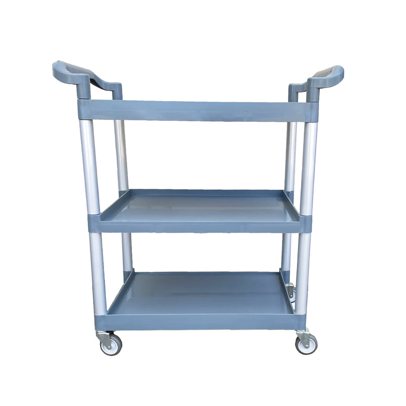 3 Tier Service Cart Trolley Restaurant Kitchen Food Serving Catering Large Shelf Bench