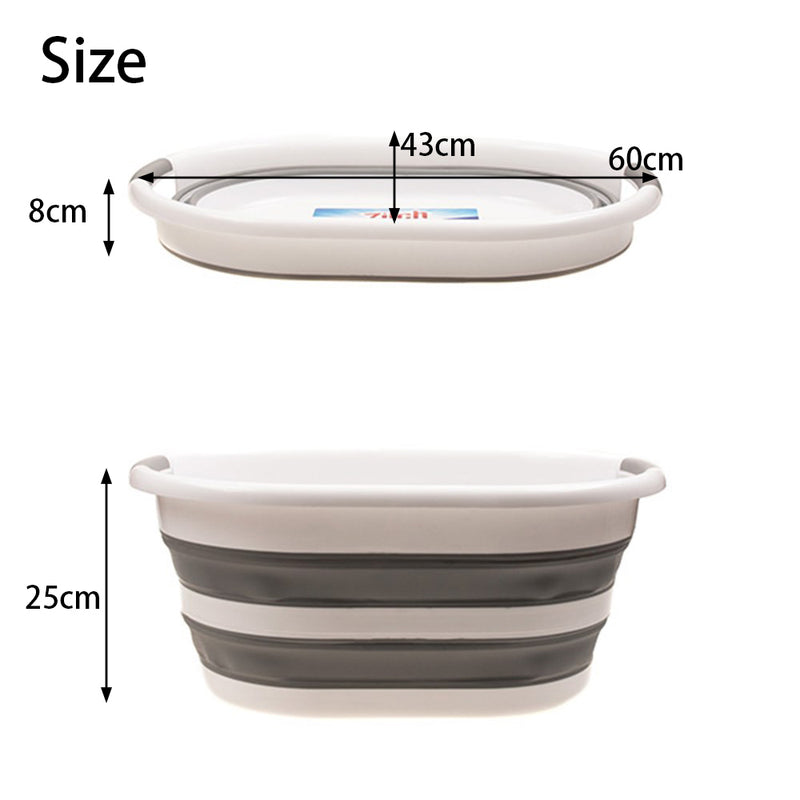 Collapsible Laundry Basket Folding Washing Clothes Hamper Bin Storage Space Save