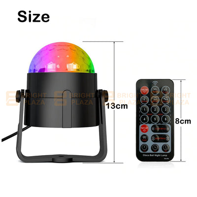 LED Disco Ball DJ Party Light Night Lamp Effect Strobe Remote Lampshade USB Stage