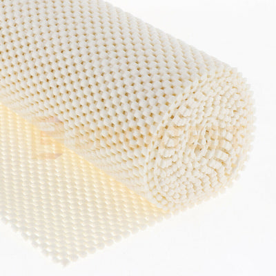 2pcs Anti Non Slip Drawer Liner Mat Grip Roll Matting Cabinet Kitchen 200x45cm