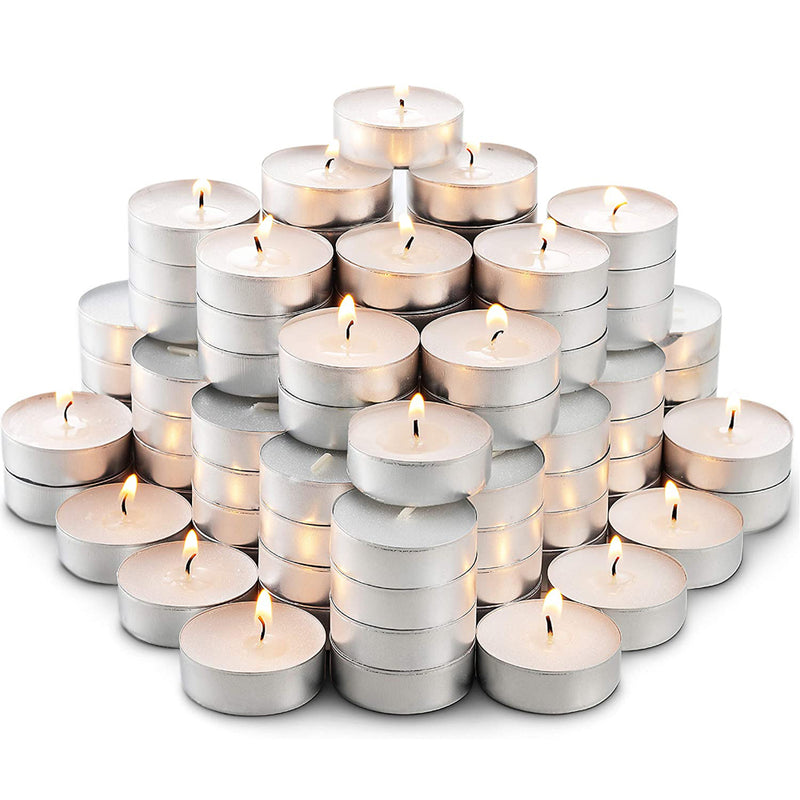 Tea light Candles Bulk 4 & 9 Hour Tea Lights Tealight Tealights Unscented Candle